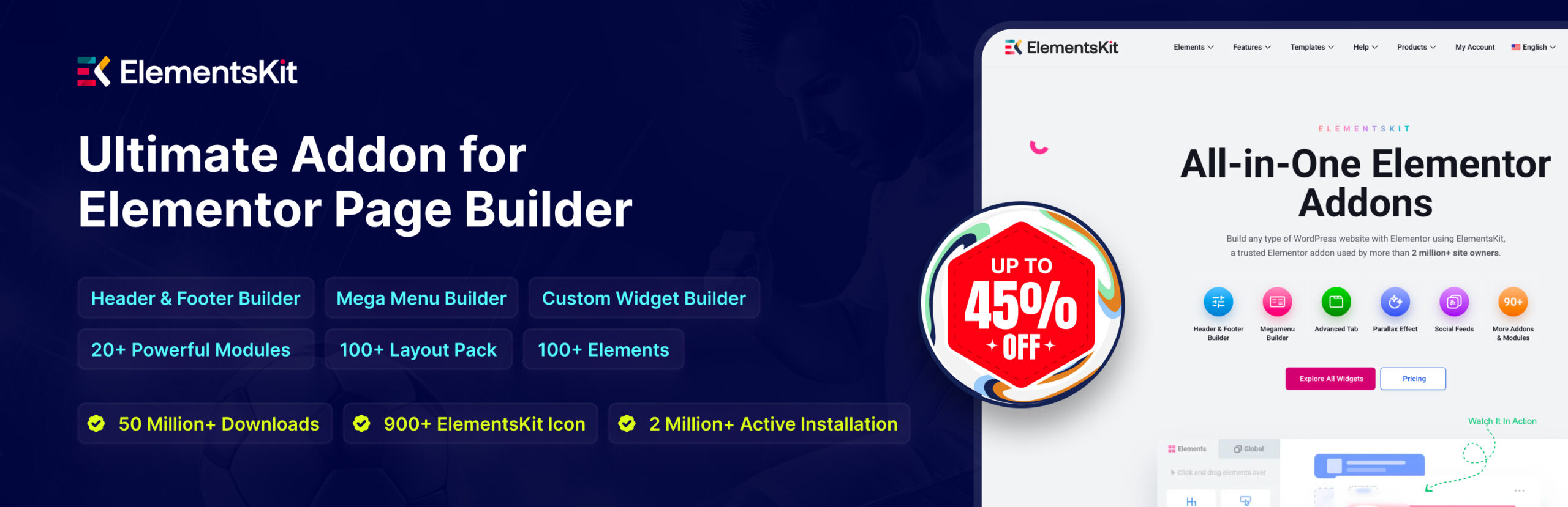 Ultimate Addon for Elementor Page Builder